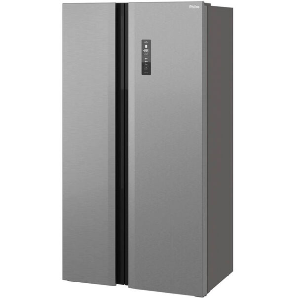 Refrigerador Side By Side PRF504I Tecnologia Smart Cooling 489 Litros Philco - Inox - 220V image number null