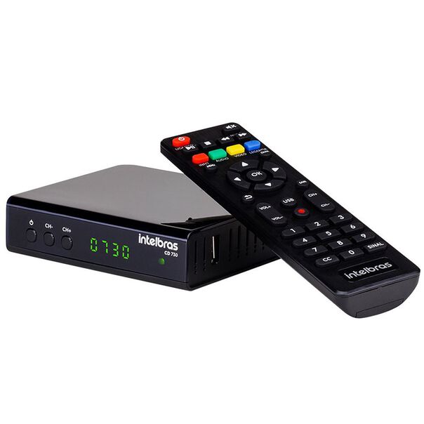 Conversor e Gravador Digital CD730 HDTV Intelbras - Preto - Bivolt image number null