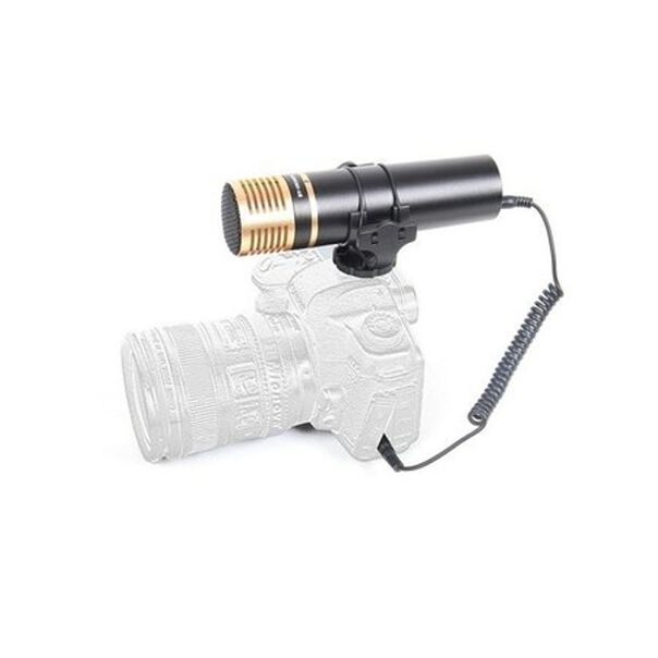 Microfone Condensador Estéreo para Câmera DSLR  Filmadora e Gravadores de Áudio image number null