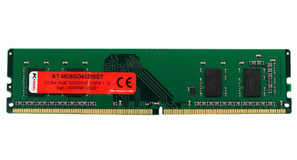 Memória Ktrok Gamer 8gb DDR4 3200Mhz Dimm KT-GM8GD4 image number null