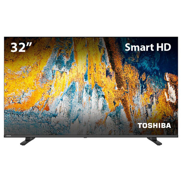 Smart TV 32 Polegadas com Tela QLED 2 Entradas USB e 1 Entrada HDMI - Preto - Bivolt image number null