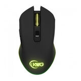Mouse Gamer KWG Orion E2 Multi Color 3200Dpi - Preto