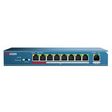 Switch Hikvision 8 Portas 10 100 DS-3E0109P-E M POE - Azul