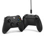 Console Xbox Series S 500GB + Controle Sem Fio Robot White + Controle Sem Fio Carbon Black + Cabo USB-C - Branco e Preto