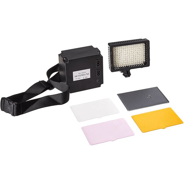 Iluminador Led SunGun 183 Leds Video Light com Bateria image number null