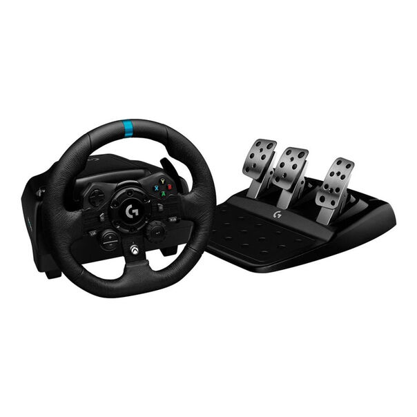 Volante de Corrida Driving Force c- pedal Logitech G923 True Force Xbox S X One e PC 941-000157 - Preto image number null