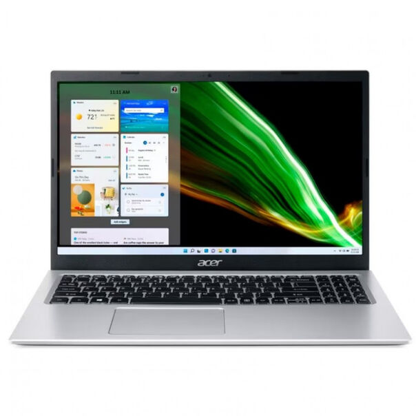 Notebook Acer Core i3-1115G4 4GB 512GB SSD Tela Full HD 15.6 Polegadas Windows 11 Aspire 3 A315-58-32UT - Prata - Bivolt image number null