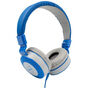 Headphone Moove Dazz Sound Rio Branco - Cinza com Azul