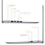 Notebook Acer Core i3-1115G4 4GB 512GB SSD Tela Full HD 15.6 Polegadas Windows 11 Aspire 3 A315-58-32UT - Prata - Bivolt