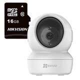 Câmera de Segurança Ezviz C6N e Cartão de Memória Hikvision 16GB
